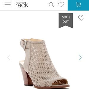 Sam Edelman Henri open toe bootie in Putty